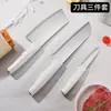 Juego de Cuchillos, Juego de Cuchillos de Cocina, Juego de Cinco Piezas, Cuchillo para Fruta Casero, Cuchillo para Rebanar, Juego Completo de Cuchillos de Acero Inoxidable
