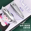 Set de Cortaúñas de Dibujos Animados de 7 Piezas Más Vendido en E-Commerce, Set Portátil de Cortaúñas para el Hogar, Set de Manicura de Regalo con Logo Impreso