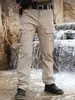 Aliexpress 2026 Verano Nuevo Ropa de Trabajo para Hombre al Aire Libre Pantalones Deportivos Multibolsillos Holgados Versátiles Pantalones Largos Venta al por Mayor