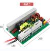 Venta directa inversor de onda sinusoidal 300W 500W 1200W 1500W placa base inversora de alta potencia metal desnudo