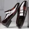 [100% piel de vaca] procesamiento especial de liquidación zapatos de cuero con defectos zapatos de hombre zapatos de vestir casuales suela blanda zapatos antideslizantes