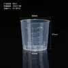 Copo de Medição de Plástico Béquere de Laboratório com Alça Cilindro Graduado Copo Graduado Transparente de PP Copo de Medição de Pesticida Copo de Medição Espessado