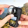 Colección de Accesorios Yingshi Insta360 X6 Funda de Silicona Protector de Lente Película Templada Bolsa de Almacenamiento Set de Cámara Deportiva X6