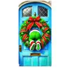 Tela de Fondo Navideña Más Vendida en Amazon Pancarta Navideña Pancarta Decorativa Festiva Cubierta de Puerta Cubierta de Puerta