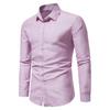 Comercio Exterior 2023 Cuatro Estaciones Camisa de Manga Larga para Hombre Colorida Floral Tendencia Estilo Simple de Moda Camisa Guapa para Adolescente