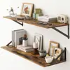 Estante Flotante de Pared Estante de Almacenamiento en Pared para Dormitorio Cocina Estante de Almacenamiento para Artículos Varios del Hogar