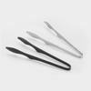 Pinza para barbacoa de acero inoxidable chapada en titanio, pinza para alimentos mate vintage, pinza para barbacoa coreana, pinza para bistec, pinza multiusos de cocina