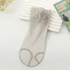 Calcetines finos de encaje de verano para mujer, calcetines de algodón en la planta, transpirables, absorbentes de sudor, calcetines invisibles, de malla, hasta la mitad de la pantorrilla, versátiles, calcetines para mujer de celebridad de internet