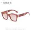 Gafas de Sol Portátiles Transfronterizas, Anti-UV, Gafas de Sol para Mujer, Modernas y Versátiles, Gafas de Sol Plegables Estilo Europeo y Americano