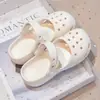 Sandalias de Verano para Niñas Zapatos con Agujeros Ballet Suela Suave Niños Punta Cerrada Bidireccionales Zapatos de Playa Niños Grandes Exteriores Chanclas de EVA