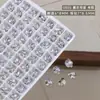 K9 Uñas de Huevo de Paloma Accesorios de Pedrería Celebridad de Internet Súper Brillante Esmeralda sin Fondo Ovalado Diamante Grande Uña Terminada Bola de Pedrería para Uñas