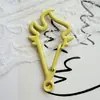 Llavero DIY de Aleación de Zinc con Temática de Helado, Colgante para Bolso, Versión de Color Duradero Electroplateado, con Resorte y Abrible