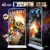Suporte de display em forma de porta preenchido com água, 80x180, suporte de foto com mola de ferro, suporte de banner retrátil fácil de usar, suporte de display em forma de X, suporte de pôster em forma de porta à prova de vento