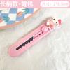 Cuchillo de Utilidad Gatito Rosa Lindo para Abrir Paquetes, Cuchillo de Manualidades de Oficina, Cuchillo para Papel Tapiz, Papelería para Estudiantes Cuchillo Pequeño