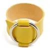 Populares Novos Simples Pulseiras de Couro Europeias e Americanas para Homens e Mulheres, Fornecimento Transfronteiriço, Versátil da Moda Anel Imitação PU Pulseira Joia