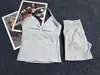Df Nuevo Conjunto de Chalecos Deportivos, Sujetadores de Cuello Halter, Pantalones Cortos Deportivos para Correr al Aire Libre