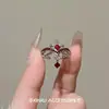 Quatro Séries Principais de Anéis Apresentando Leão, Cobra, Águia e Texugo com Diamantes Brilhantes, Anéis Exquisitos de Nicho Tendência de Alta Gama Inspirados em Anime
