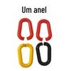 Corrente de aviso corrente de cone de estrada corrente de PE vermelho branco amarelo preto coluna de aviso corrente protetora corrente de roupa isolamento de estrada corrente de plástico