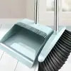 Herramienta de Limpieza Engrosada 3 en 1 para Uso Doméstico, Escoba Plegable Multifuncional con Rasqueta de Agua y Almacenamiento