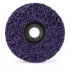 Fábrica de Rebolos Fornecimento Direto Disco de Esmerilhar Diamante Negro para Remoção de Ferrugem e Tinta de Metal e Aço Inoxidável, Roda de Polimento para Esmerilhadeira Angular