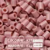 Paquete de Recarga de 264 Colores 1000 Piezas 2.6 mm Fusion Beads Tablero de Pines Set de Rompecabezas Beads para Planchar Serie Completa de 264 Colores