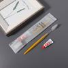 Cepillo de dientes desechable con pasta dental habitación de hotel plástico cerdas suaves en stock utensilios dentales artículos de tocador para casa de huéspedes venta al por mayor