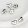 Ouro 14K Preenchido Cor Duradoura Oco Trevo de Quatro Folhas Coração de Pêssego Oval Gota d'Água Pingente DIY Brincos Pulseira Acessórios de Joias