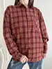 Camisa de Manga Larga a Cuadros Europea y Americana Tendencia Ins Primavera y Otoño Diseño Casual Camisa Holgada Chaqueta Nueva de Amazon