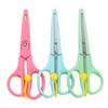 Tijeras de bricolaje multiusos para el hogar, cabezal de hilo, tijeras pequeñas, longitud total de aproximadamente 14 cm, mezcla de colores aleatorios, 1/bolsa, transfronterizo