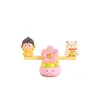Ornamento Criativo Ruyi Pequeno Buda Gangorra Alívio de Estresse Desenho Animado Budista Decoração de Mesa Presente Venda por Atacado do Fabricante
