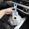 Par de Pelúcias Filhotes West Highland Rústicos Pingente Chaveiro Mochila Feminina Pingente de Bolsa Venda por Atacado
