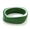 Pulseira de Resina Gradiente TK Europe para Mulheres, Bracelete Curvo, Anel de Melhor Amigo, Joia de Mão da Moda de Alto Padrão, Venda por Atacado