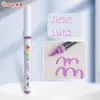 Domina la Nueva Serie de Colores 5105 Marcador Acrílico Líquido Recto de Punta Suave Color Único Bolígrafo para Graffiti Pintado a Mano para Estudiantes Pintura