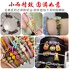 Nudo de Piña Pulsera Trenzada de Bucle de Alambre Hecha a Mano Accesorios Accesorios para Joyería DIY Cordón para Collar con Nudo de Piña