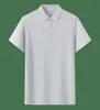 2026 Lyocell 10A Camisa POLO Antibacterial Excelente Calidad Ropa Pura Sensación Fresca Ropa de Trabajo Estampado Bordado Ropa de Trabajo de Alta Gama Verano