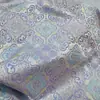 Patrón Auspicioso Ruyi Nuevo Estilo Chino Tela Jacquard Imitación Brocado Song Brocado Tejido Tela para Ropa de Muñeca Chaleco Chaqueta Estilo Nacional Morado Claro