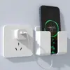 Gancho Carregador de Parede Suporte para Celular Para Iphone Xiaomi IOS Suporte de Pendurar Celular Universal Ganchos Base de Carregamento