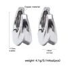 Brincos de Luxo Leve Europeus e Americanos com Toque de Alto Padrão, Cobre Galvanizado com Cravação de Zircônia 18K, Brincos de Pérola Vazados da Moda Transfronteiriços