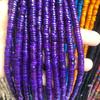 Separador de Concha de Agua Dulce 6-6.5mm Siete Colores Accesorios Accesorios Collar Pulsera Cuentas Sueltas DIY Artesanía Accesorios de Joyería