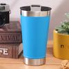 Suministro directo transfronterizo Taza de cerveza de Brasil con abridor de botellas Taza para coche de acero inoxidable 304 20 oz aislamiento conservación del frío taza para helado