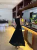 Ls Vestido Elegante y Sencillo de Moda Estilo Francés Ajustado Guangzhou Shisanxing 2026 Vestido Nuevo de Primavera 23035 #