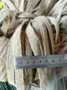 Fabricante em estoque pin pin 1cm-4cm de largura corda de juta trançada plana corda de cânhamo trançada espessa fita de cânhamo natural vintage