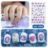 Suministro transfronterizo de nuevas pegatinas de uñas con purpurina impermeables, pegatinas de cinta impermeables, pequeñas calcomanías de uñas frescas para niños.
