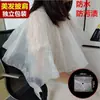 Aceite Desechable para Teñir el Cabello Chal Elástico Delantal Transparente Impermeable y Anti-Manchas Secador de Pelo Salón de Belleza Empaque Independiente