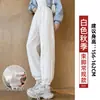 Pantalones Jogger Caqui Mujer Otoño 2026 Nuevos Casuales Petites Cintura Alta Holgados Caída Harem Pantalones de Chándal