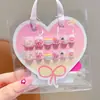 Lindas pegatinas de uñas de la serie Sanrio, exquisitas pegatinas de uñas para niños, pegatinas de uñas Kulomi Meruti para niños