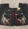 Tendencia de Celebridad de Internet Harajuku Hip-Hop Cráneo Retro Streetwear Jeans Jnco Y2K Jeans para Hombre Venta al por Mayor