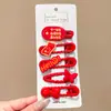 Dopamina Pasador de Pelo Estrella Colorida Accesorio para el Cabello para Niños, Lindo Pasador para Flequillo Lateral para Niñas, Adorno para el Cabello con Pinza Bb