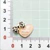 Acessórios de Resina de Gato KT Leopardo Luminoso Fofo Grampo de Cabelo DIY Feito à Mão Fivela de Sapato Clipe de Bico de Pato Caneta com Contas Pacote