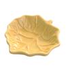 Plato Cerámico Pequeño de Hojas Cocina Multiusos Plato para Condimentos Glaseado de Grietas de Hielo Salsa para Condimentos Vinagre Vajilla Suministros para Salón de Belleza Cerámica